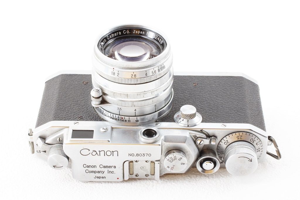 美品 Canon キヤノン II D(2D)型 キヤノンレンズ 50/1.8 レンジ