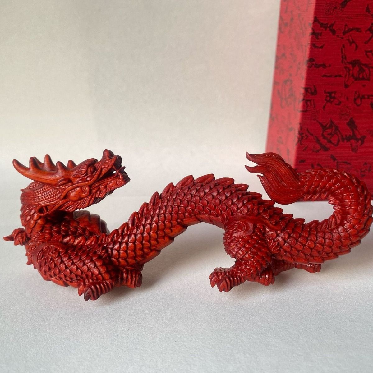 木彫り龍 昇り龍 置物 風水 龍の置物 龍神 木彫り 干支辰グッズ 金運