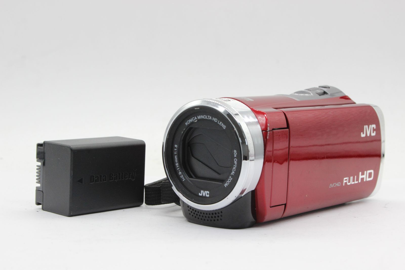 返品保証】 【録画再生確認済み】JVC GZ-HM155-R レッド 最新 60x