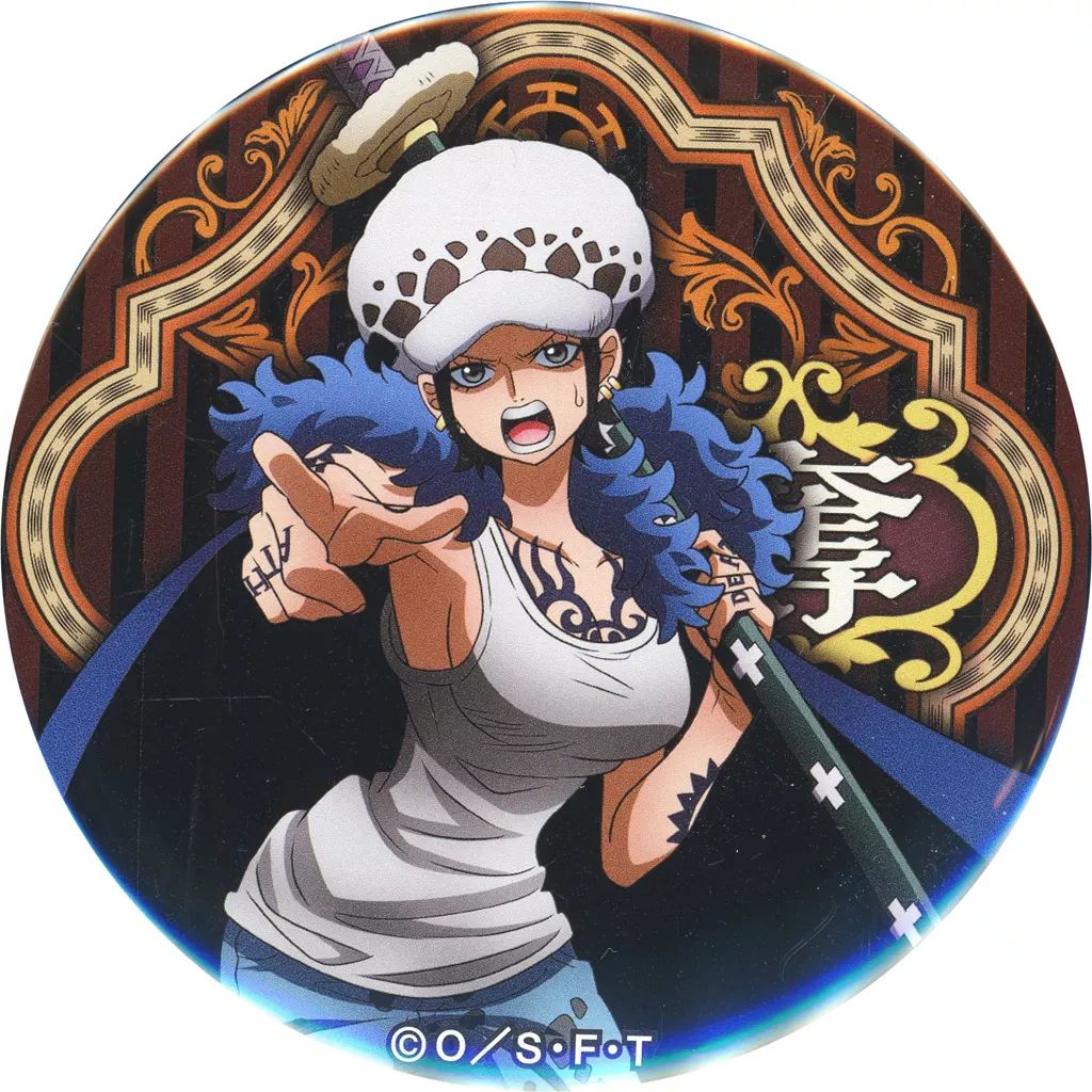 ワンピース トラファルガーロー 輩缶バッジまとめ売り ONEPIECE