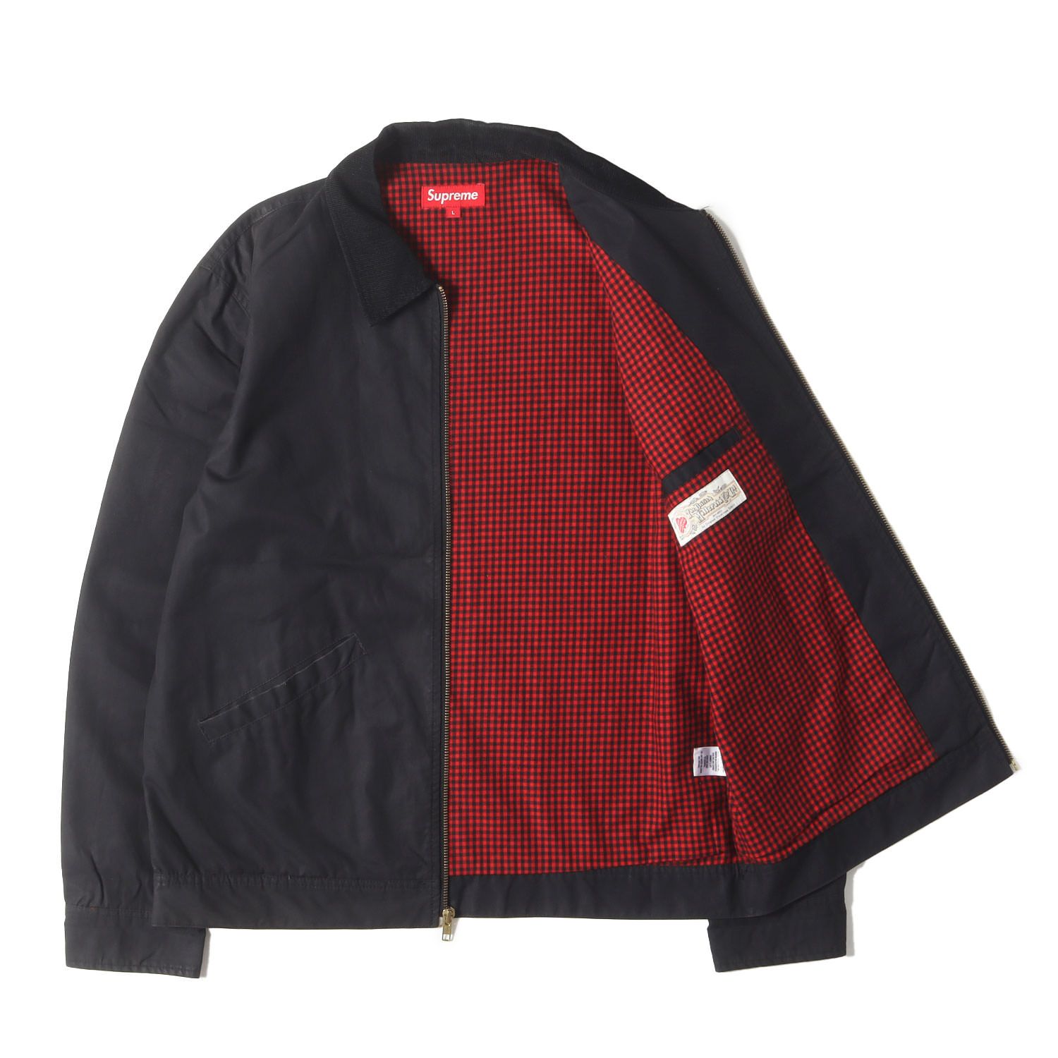 Supreme シュプリーム ジャケット ブラック 黒 サイズ:L | The British