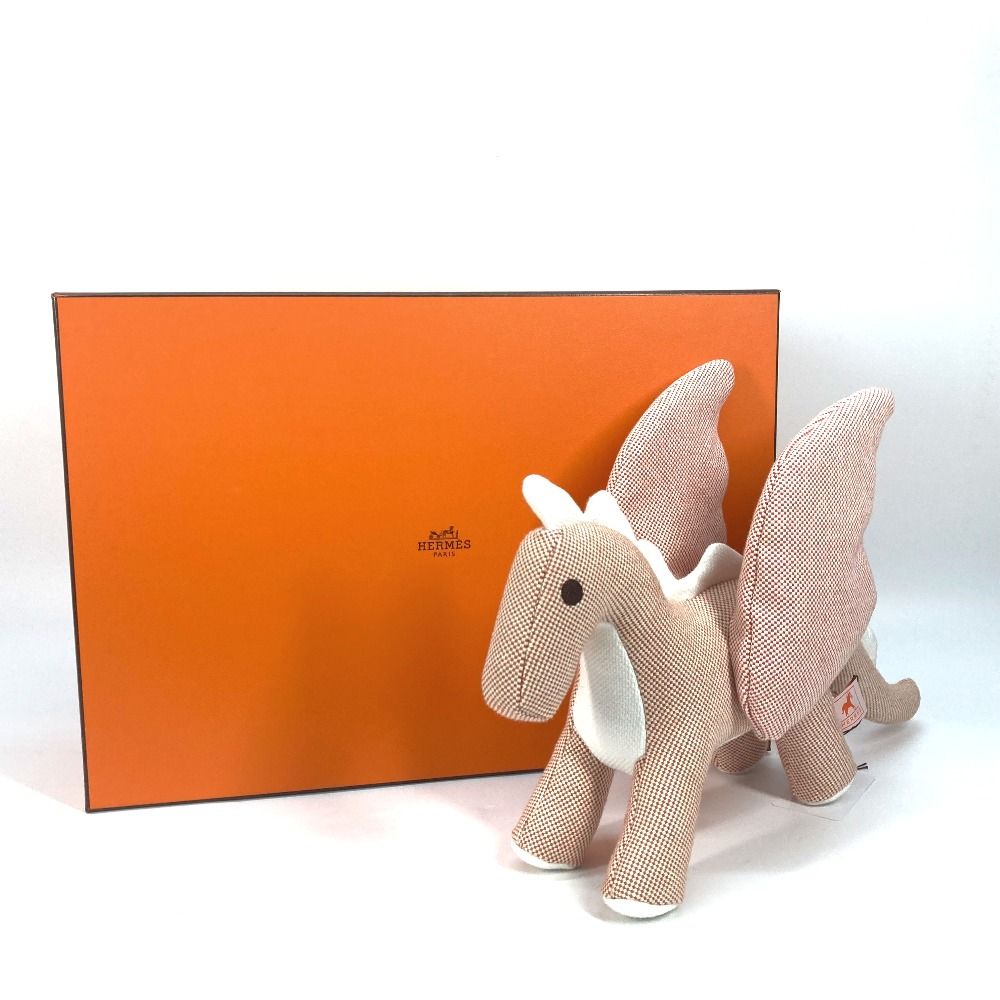HERMES エルメス ぬいぐるみ エポぺ ドール ドラゴン コットン