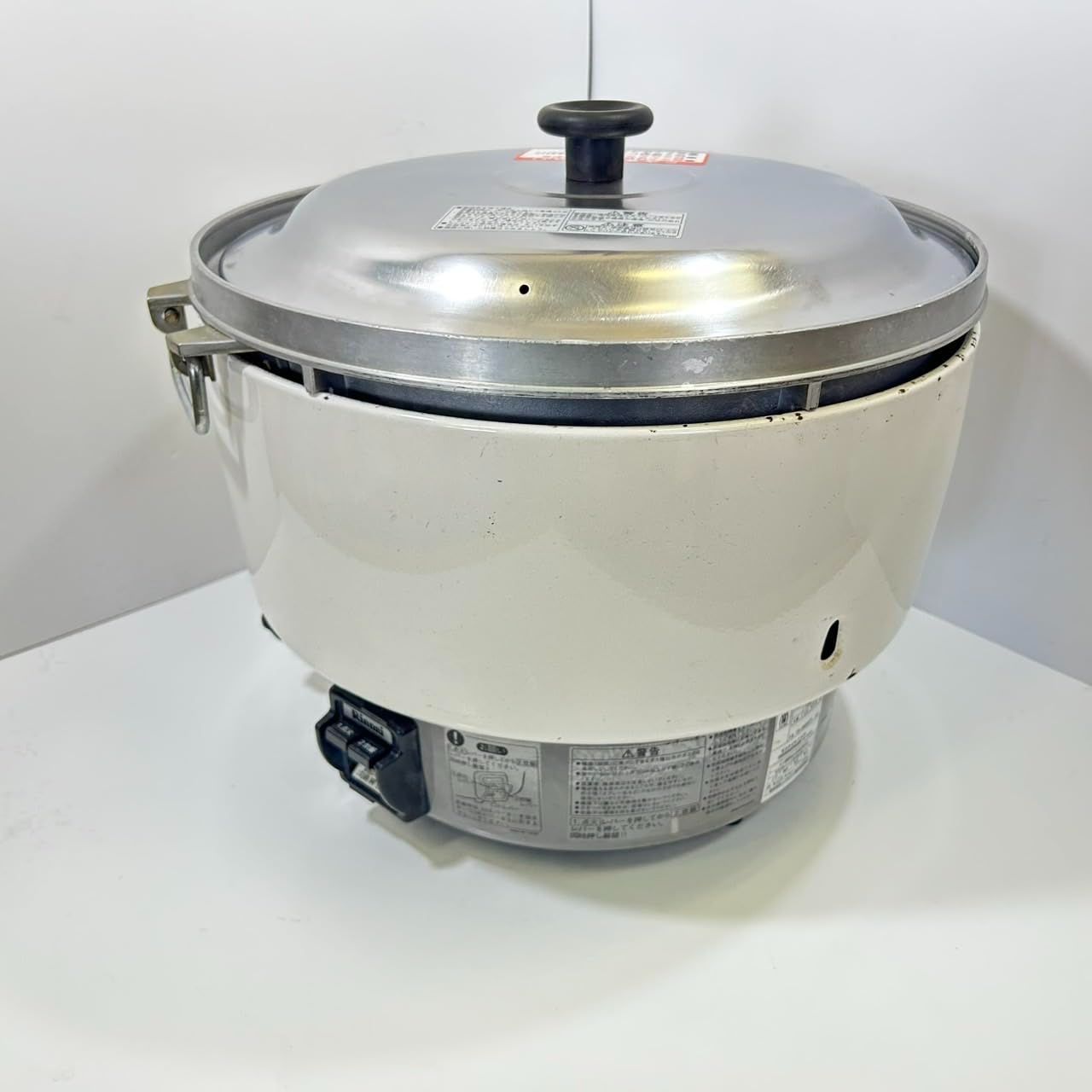 ☆中古品 リンナイガス炊飯器 LPガス 2014年 RR-30S1 3升 6L 動作問題