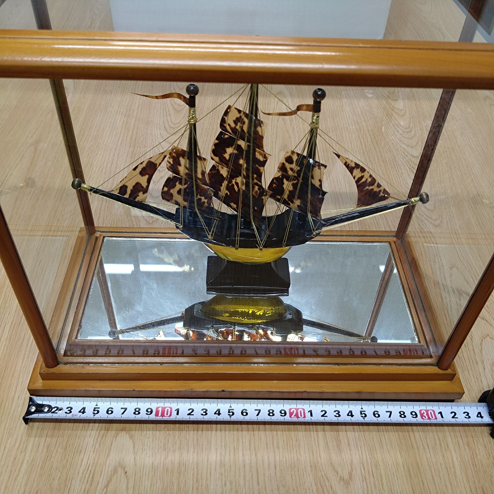 鼈甲船 べっ甲船 宝船 （ガラスケース付き） 南部町 - メルカリ