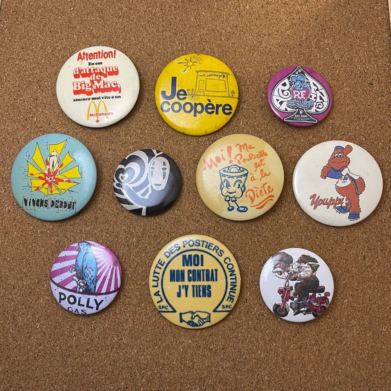 ミニ 缶バッジ ロック パンク 洋楽 海外 ピン まとめ 80年代