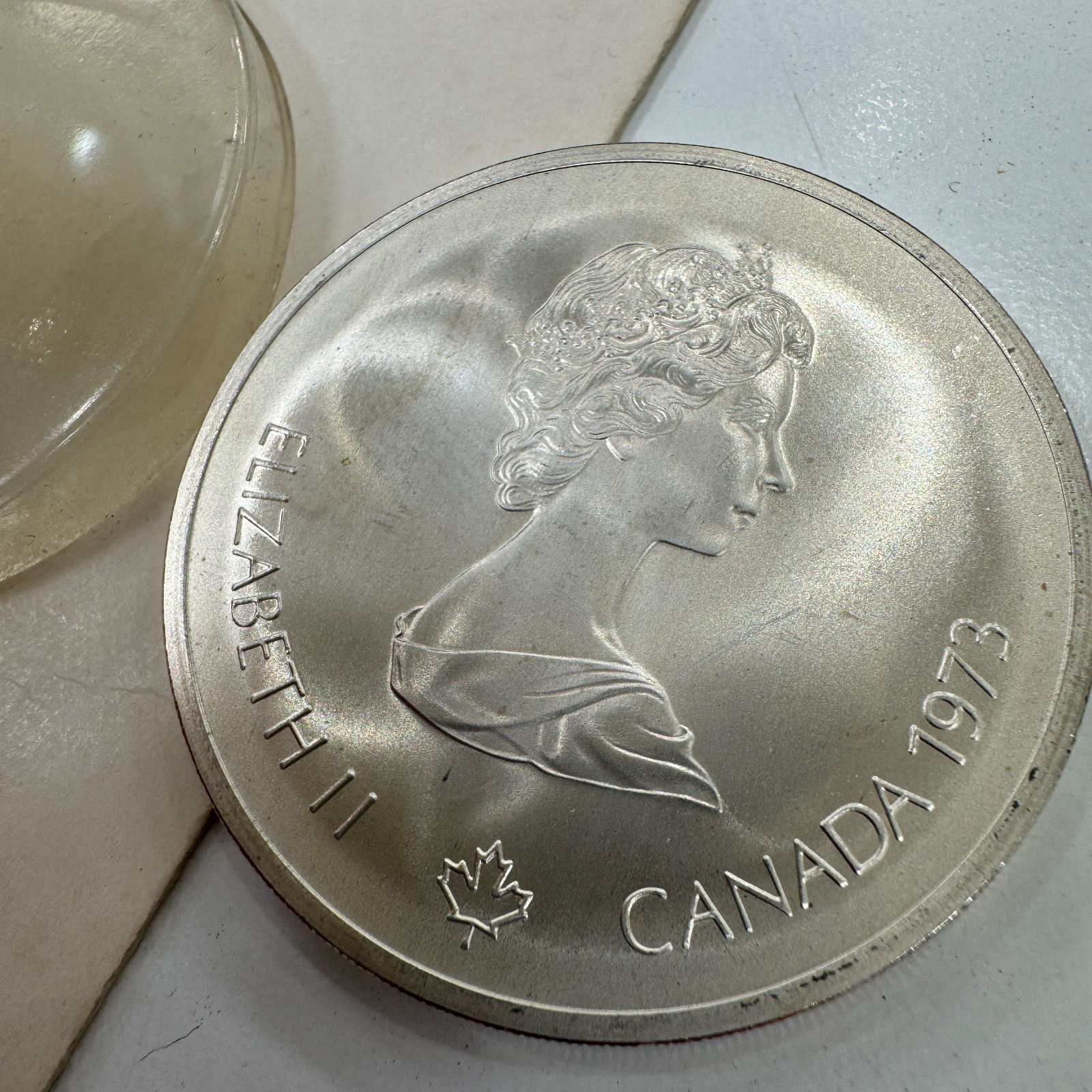 カナダ オリンピック 記念銀貨 1976年 【公式通販】