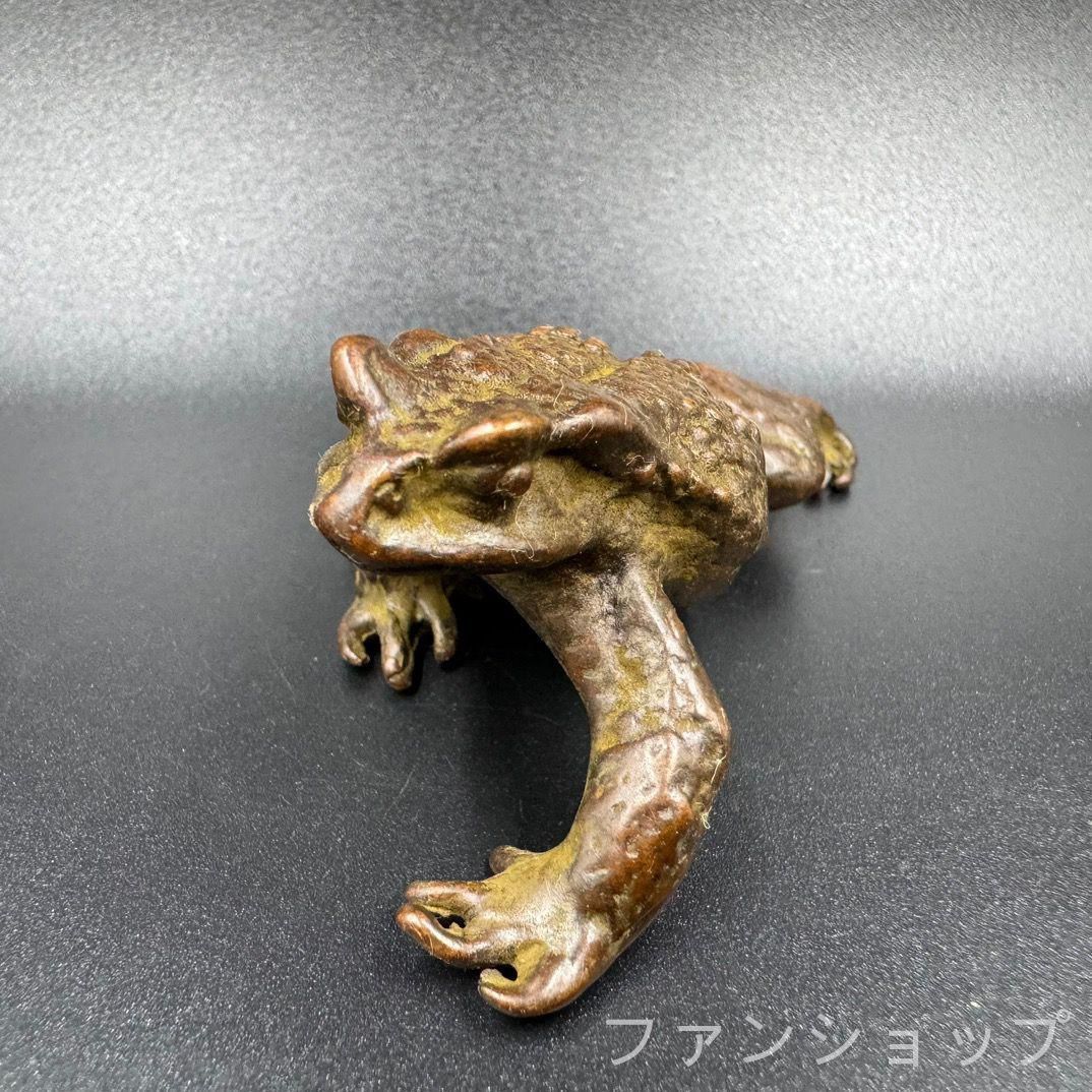 銅 細工 茶道具 香道具 蓋置 盆景観 置物 クモ 銅製 銅 細工 茶道具 香