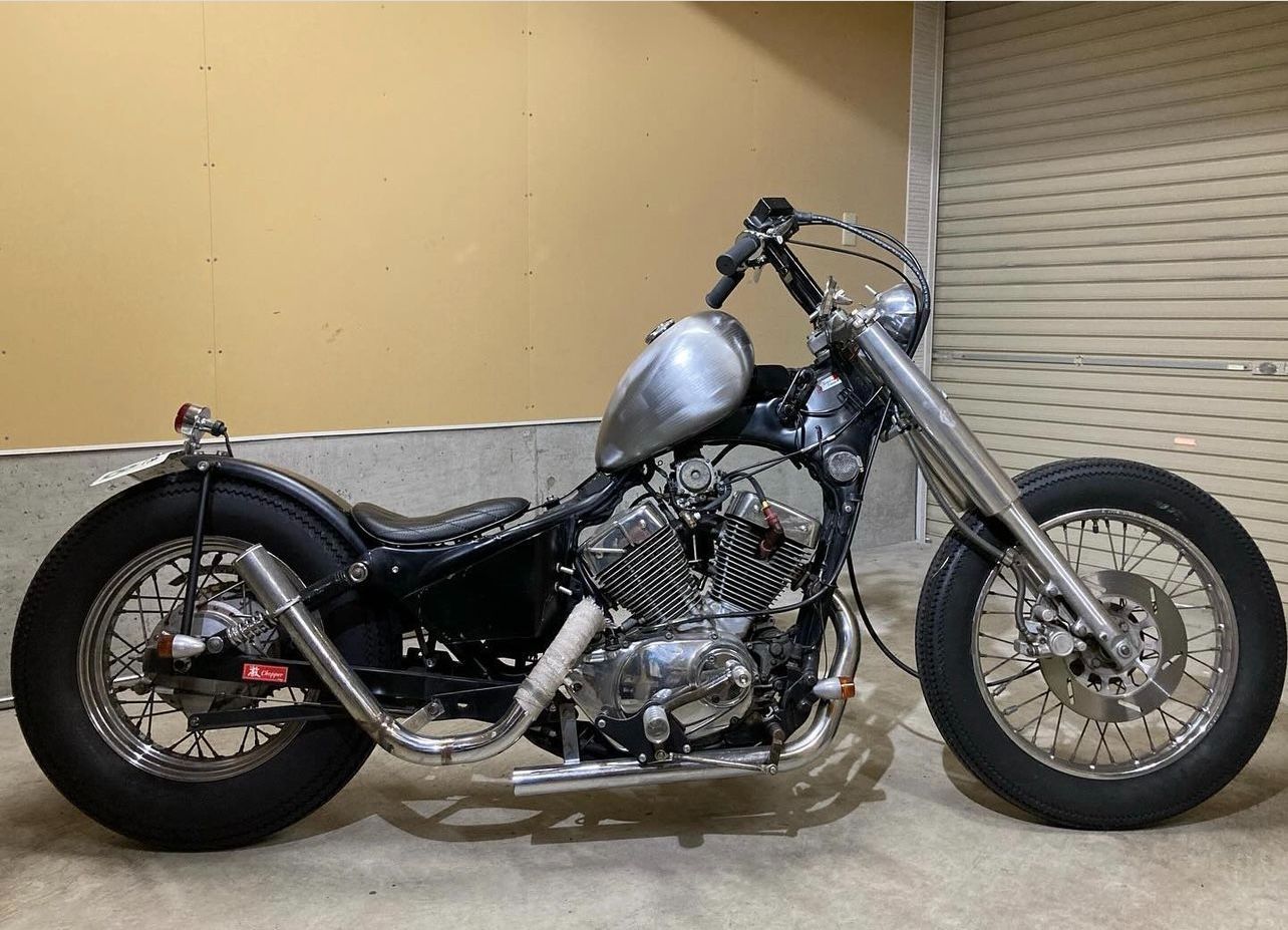 ビラーゴ250用スポタンタンク工房製