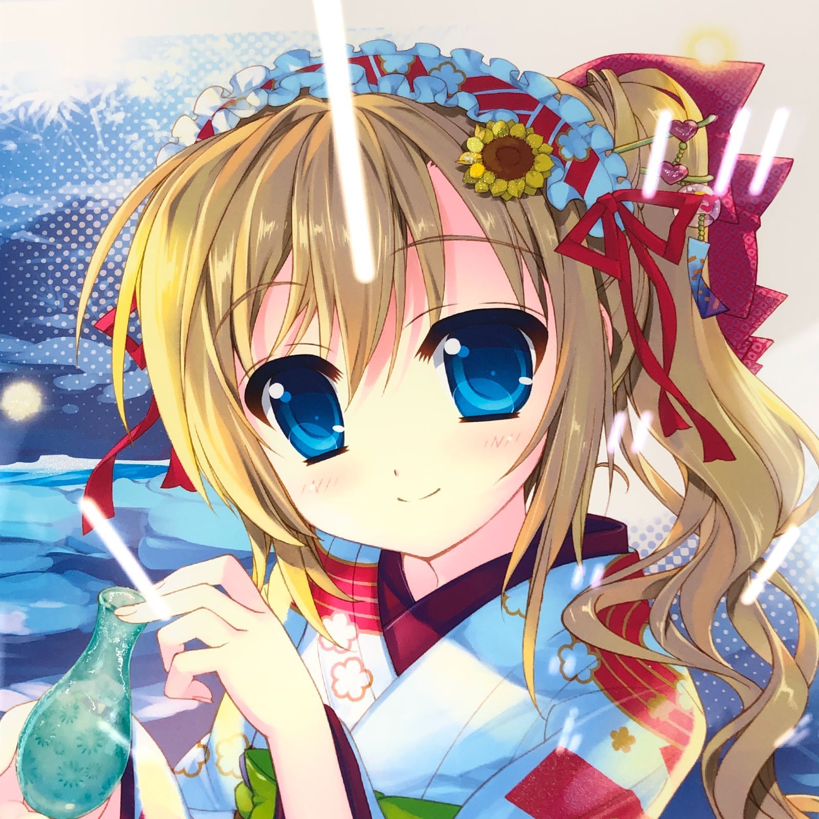 藤真拓哉 アールビバン 版画 月夜の誘い ミクスドメディア 藤真拓哉