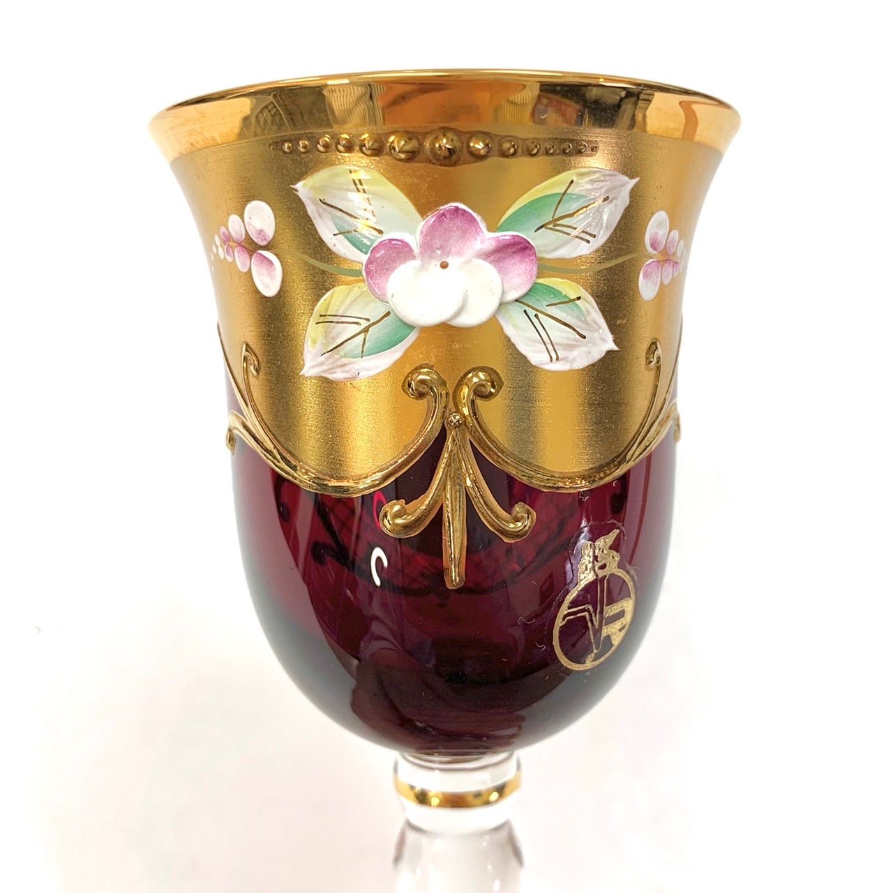 エナメル 金彩 ヴェネチアングラス MURANO 1950s ヴィンテージ