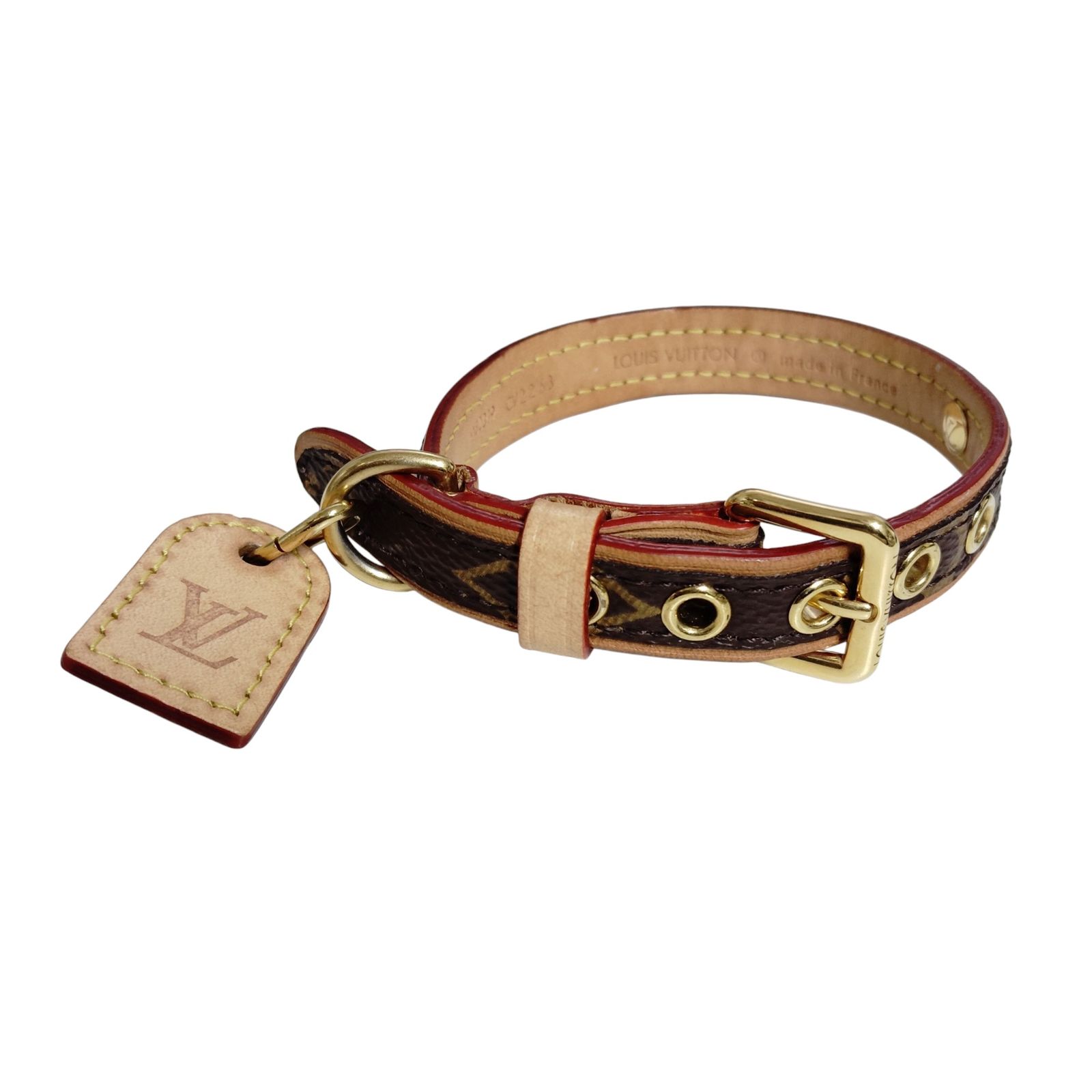 LOUIS VUITTON】【小型犬用】ルイヴィトン『モノグラム コリエ