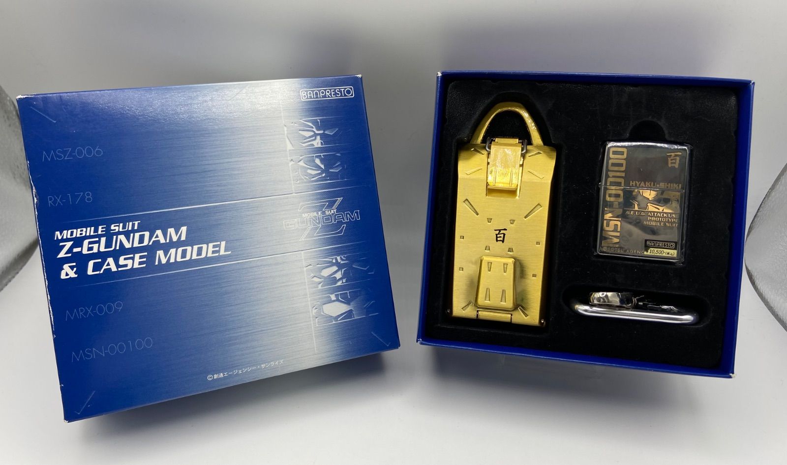 Zippo ジッポ 機動戦士ガンダム 百式ゴールドver. ジッポライター 初回