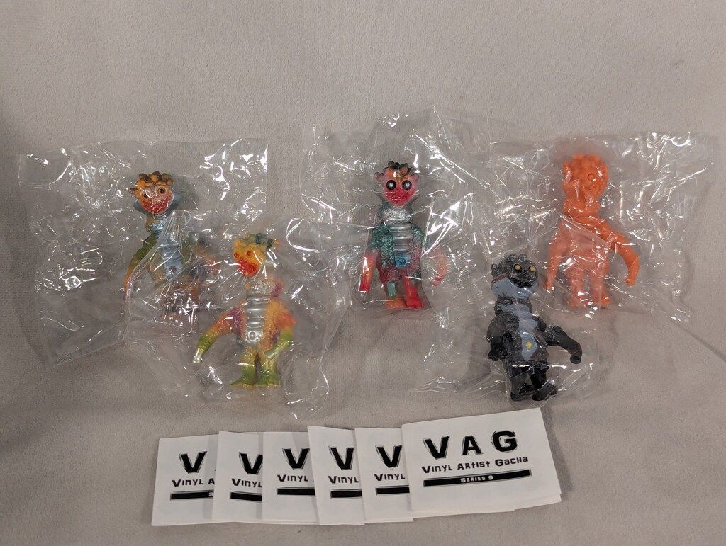 MEDICOMTOY ストア VAG シリーズ9 ZOLLMEN 円盤怪獣マザー 全5種セット