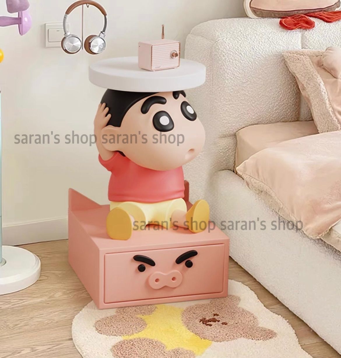 クレヨンしんちゃん ぶりぶりざえもん サイドテーブル 50cm 【公式通販】