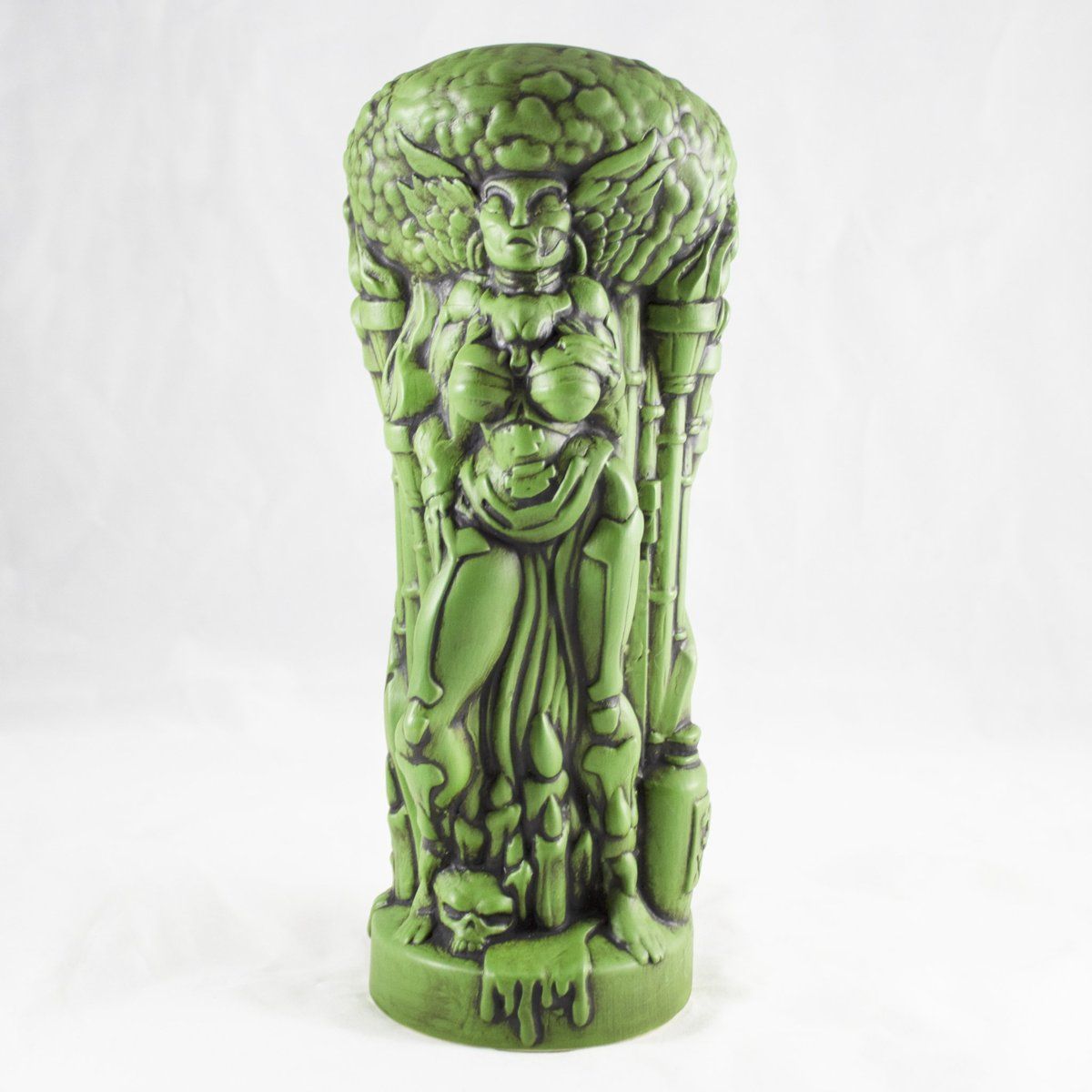 Tiki Farm ティキ マグ 節約 VOODOO GODDESS, MARDI GRAS GREEN Mug