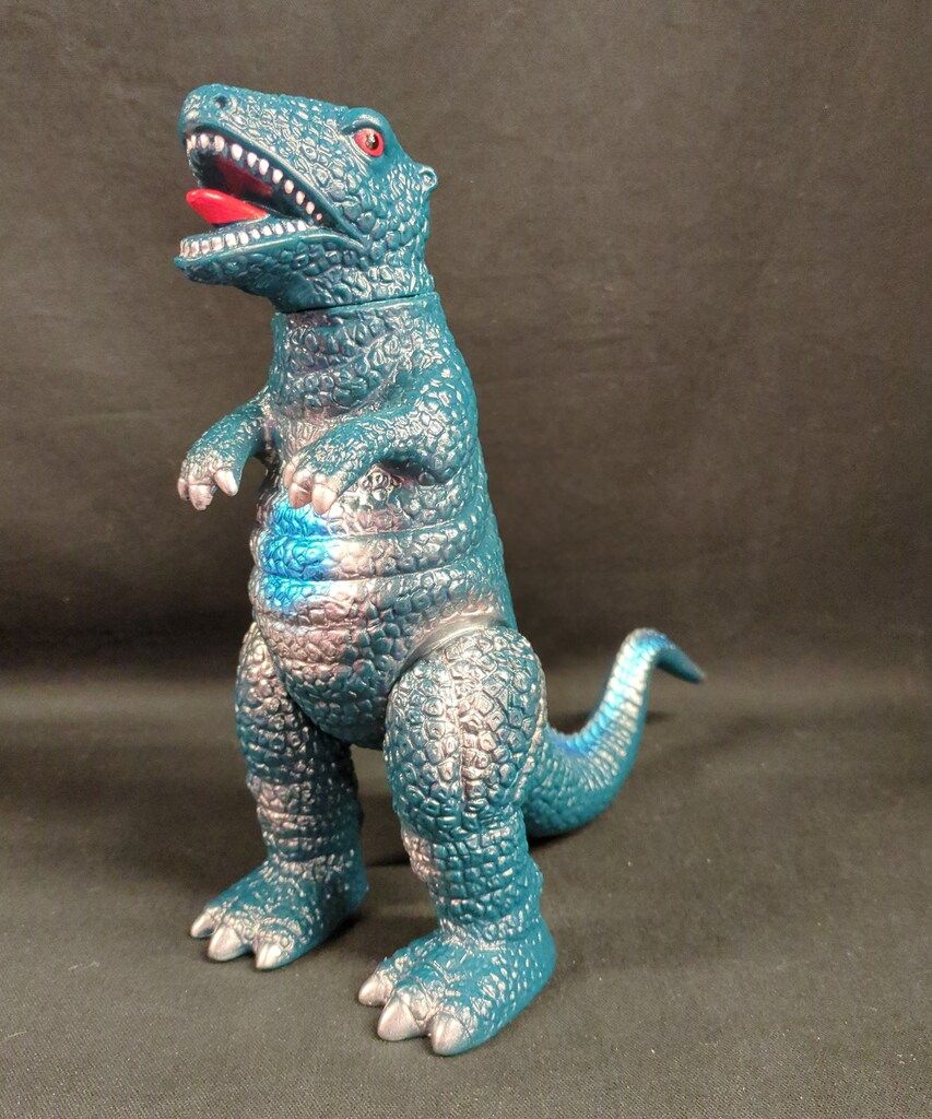 マルサン 世紀の大怪獣 ゴロザウルス350 販売済み クラシックブルーVer.