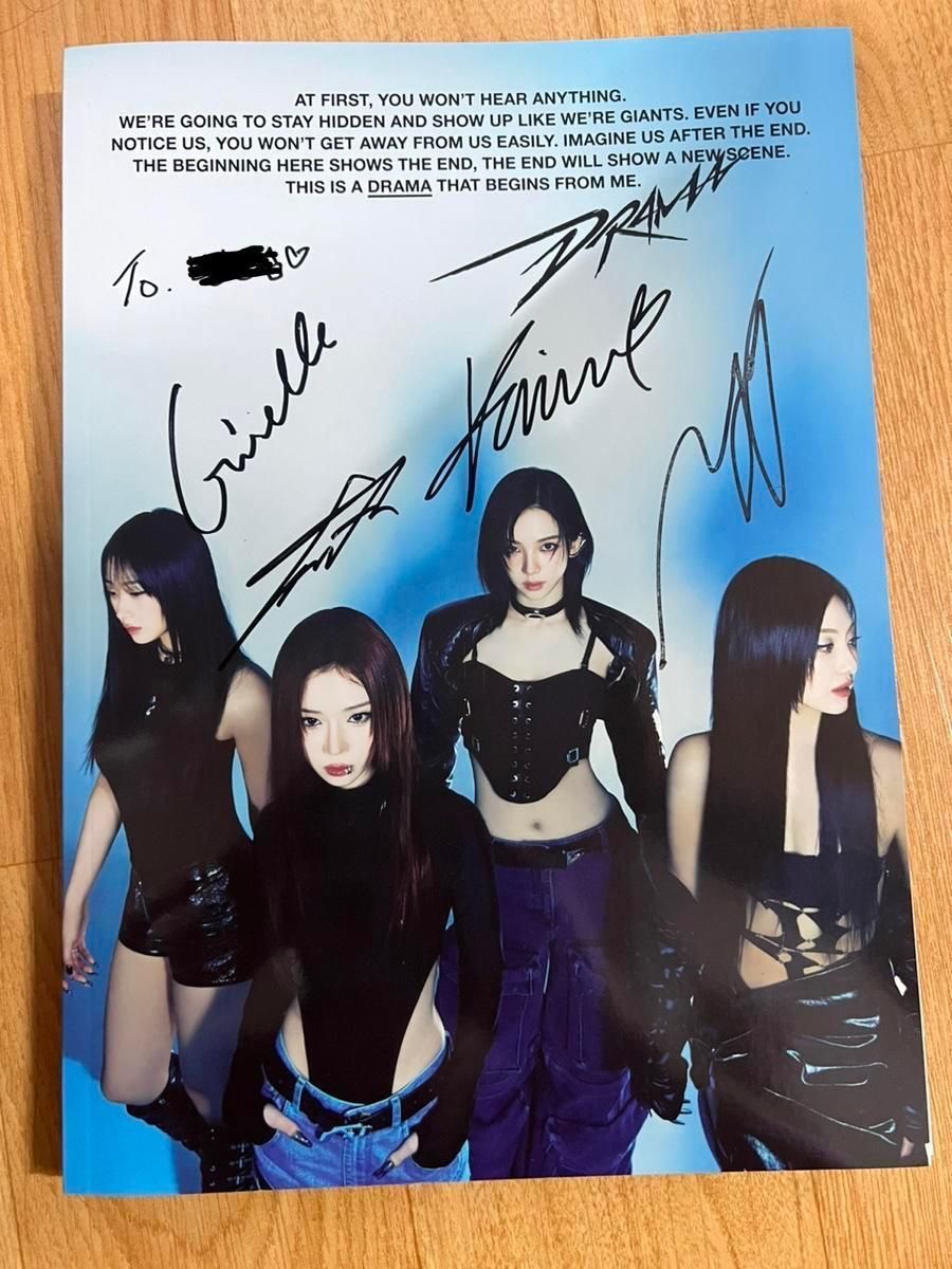 aespa 直筆 サイン アルバム CD aespa 直筆 サイン アルバム CD