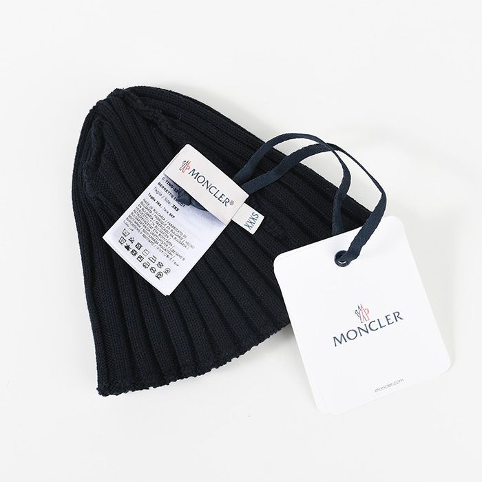 MONCLER モンクレール 帽子 キッズ ベア ニットキャップ 3B00001M1367