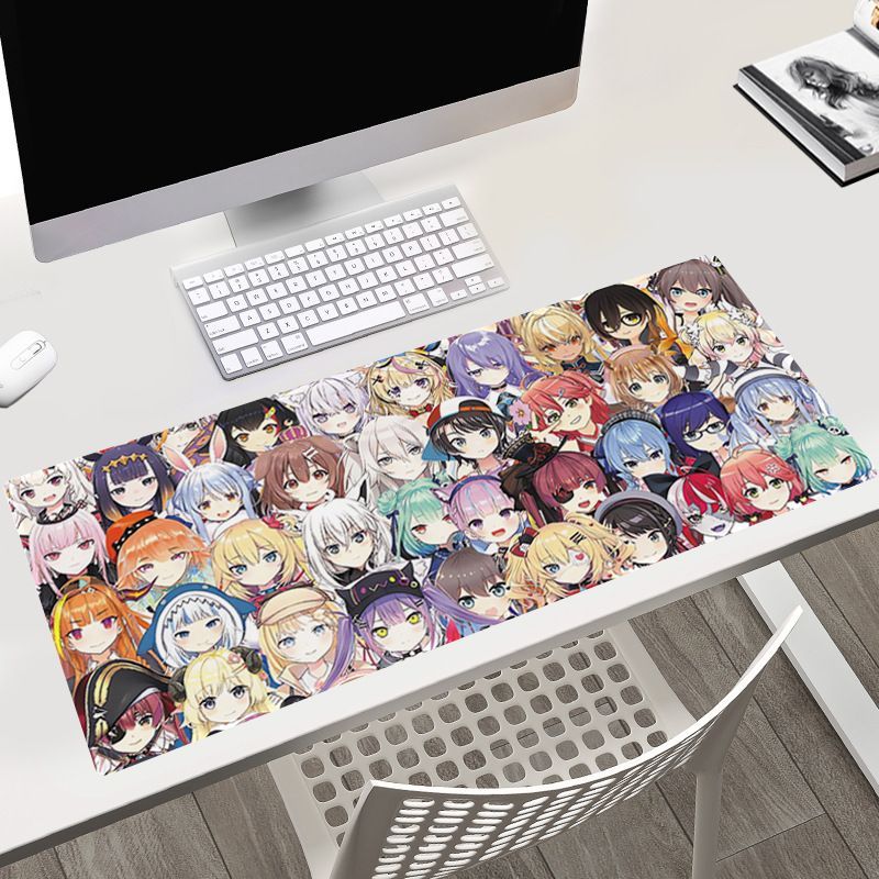 ホロライブ】プレイマット マウスパッド 集合イラスト 40×90cm 厚み3mm