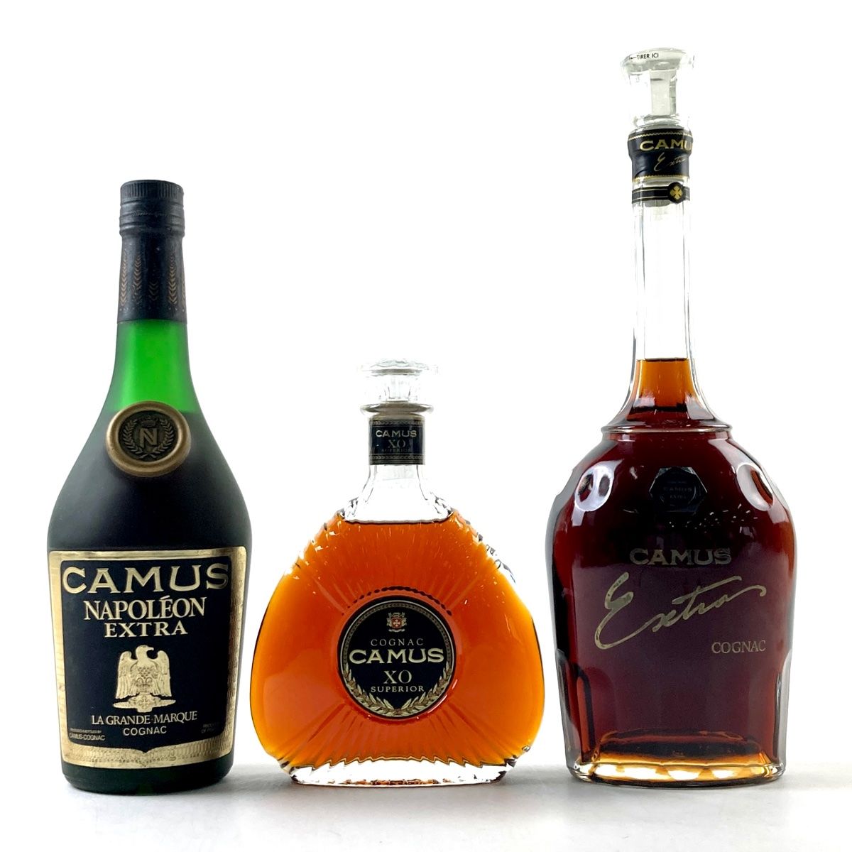 3本 カミュ CAMUS 配送 ナポレオン エクストラ グランマルキ XO