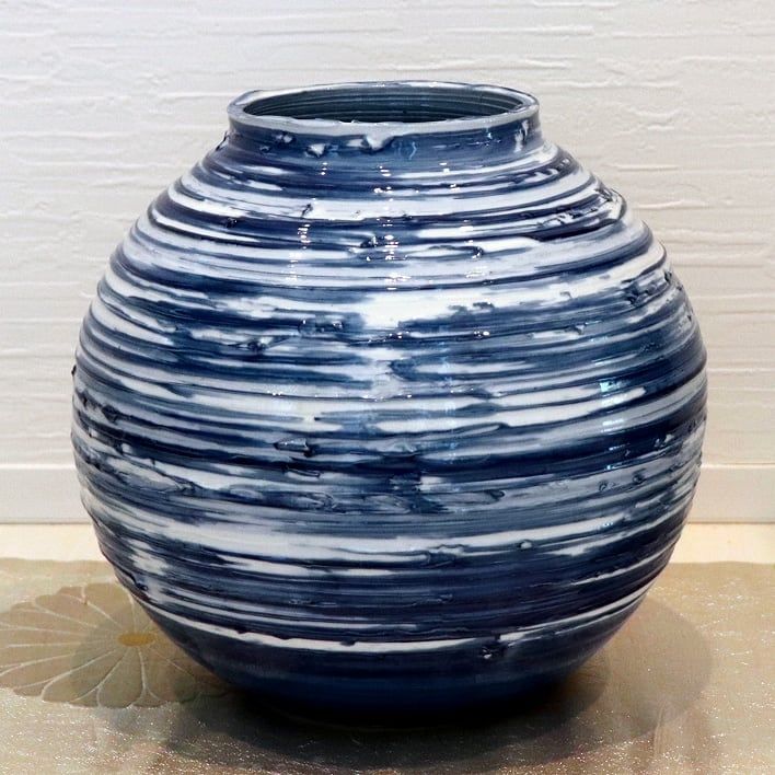 作家 草場正人 有田焼 肥前有田 花瓶 陶器 限定価格 作家 草場正人