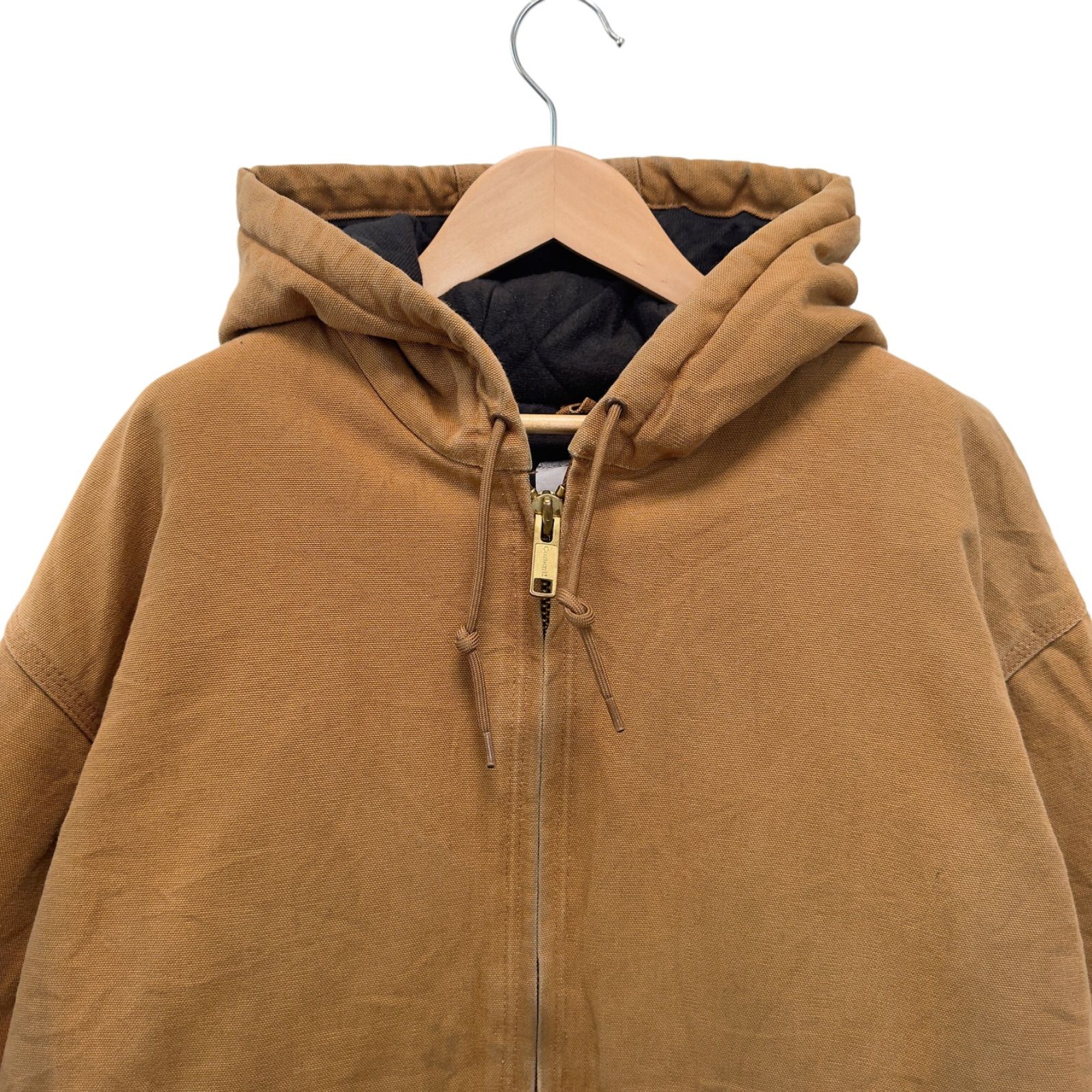 カーハート アクティブジャケット ブラウン フェード サイズ感