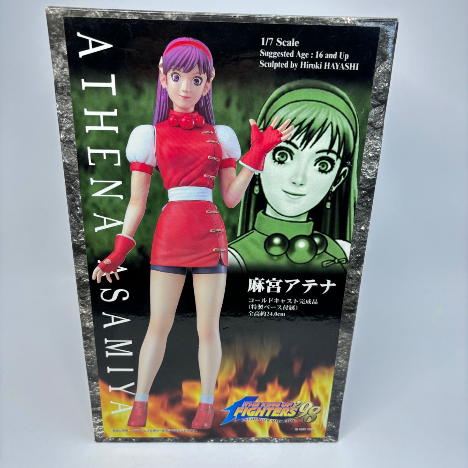 麻宮アテナ コールドキャスト製 1/7 フィギュア エポック社 KOF 98 ザ