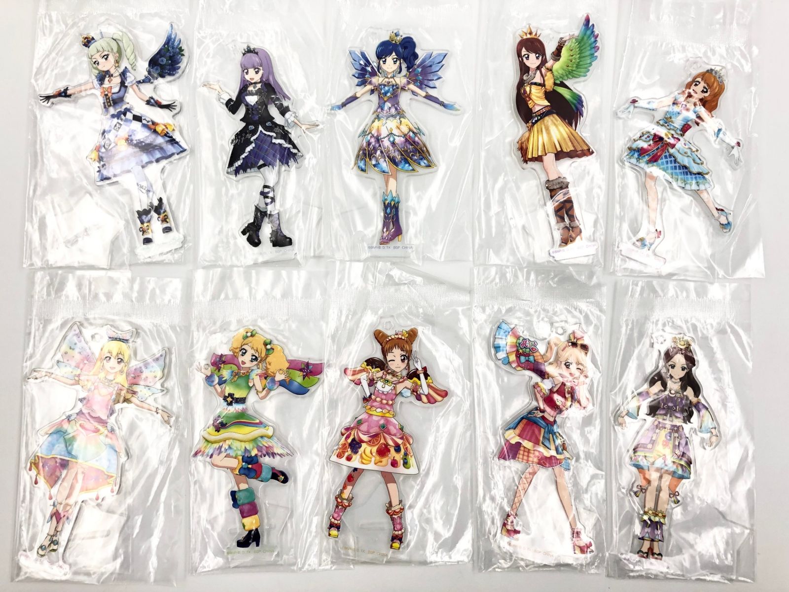 ♪) アイカツ! ダイカット アクリルスタンド 一番くじ ～HAPPY 7th