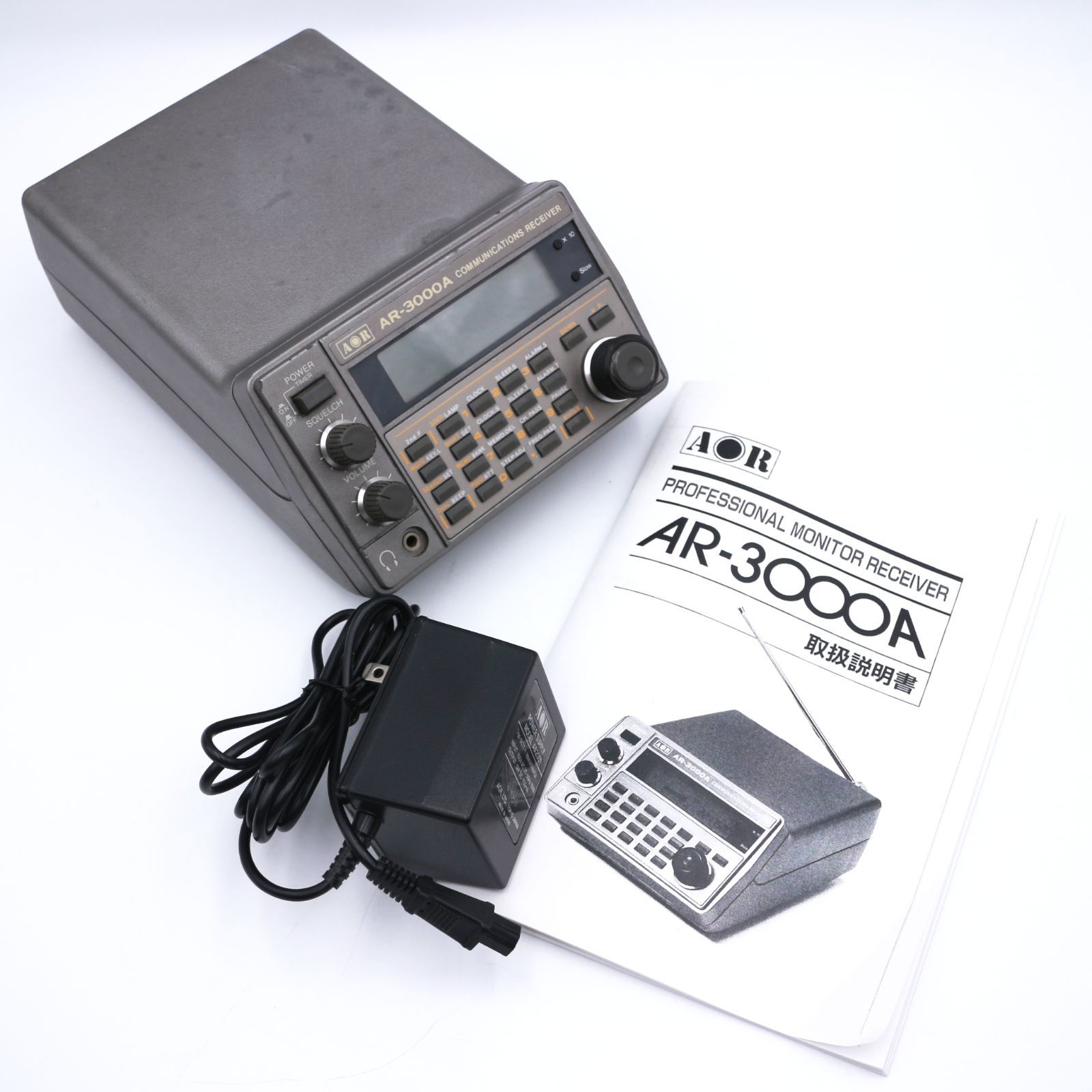 AOR AR-3000A 広帯域受信機 ワイドレシーバー 動作品 AOR 広帯域受信機