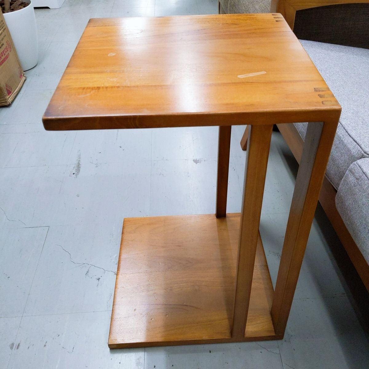 SCANTEAK スキャンティーク サイドテーブル スツール チーク H45cm