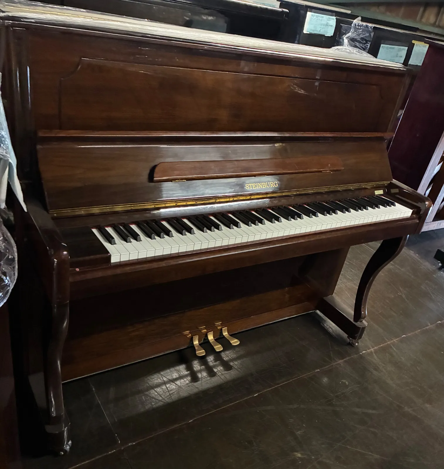 希少！1989年製 YAMAHA U10BL 鏡面黒 極上美品+KORGシステム 希少