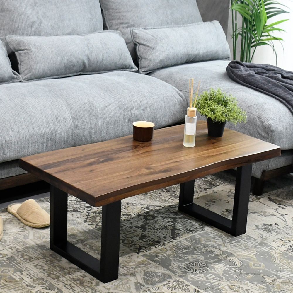 Mt7 木製シンプル座卓 ダークブラウン 昭和レトロ ヴィンテージ