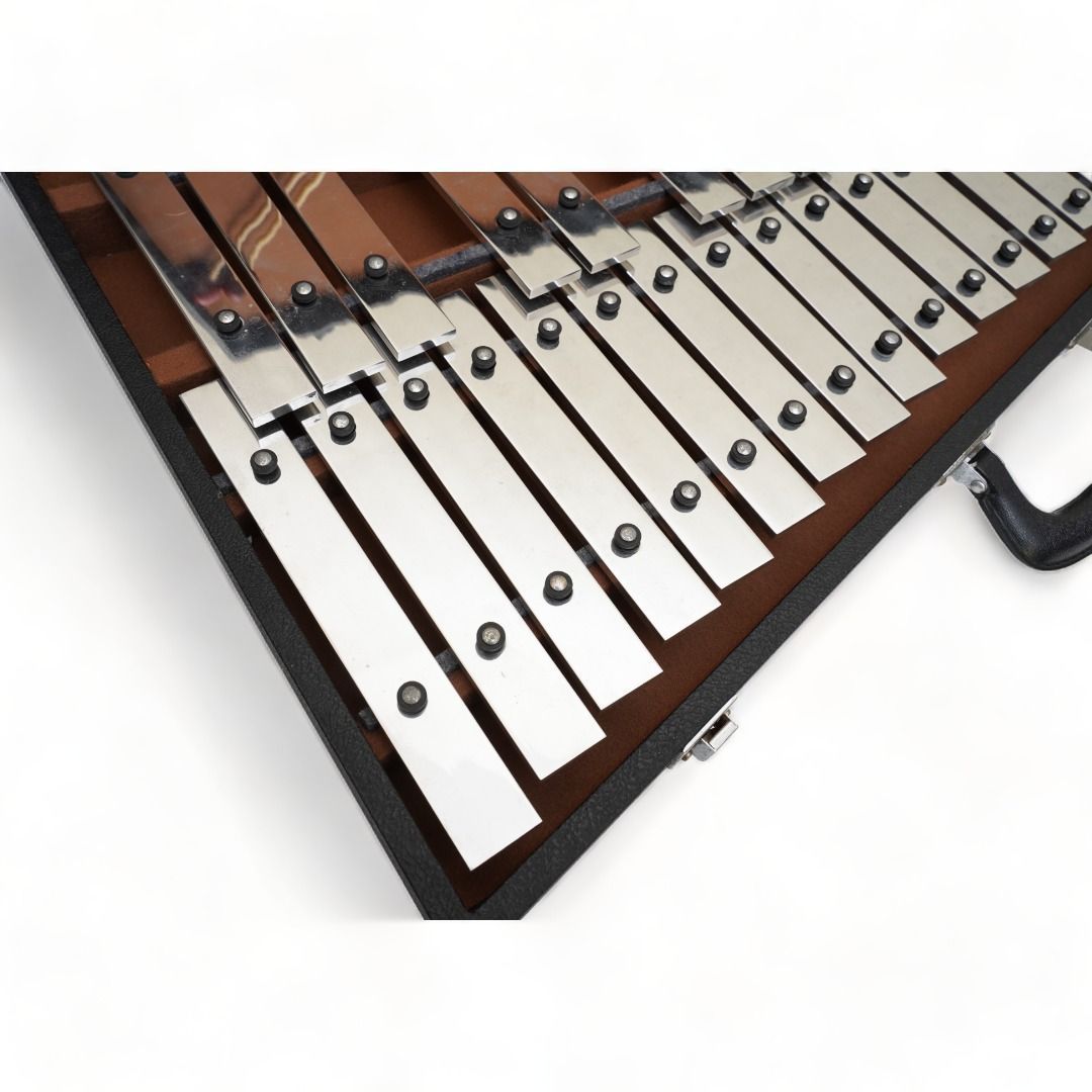 美品 Saito サイトウ グロッケン D-4 32音 鉄琴 打楽器マレット付