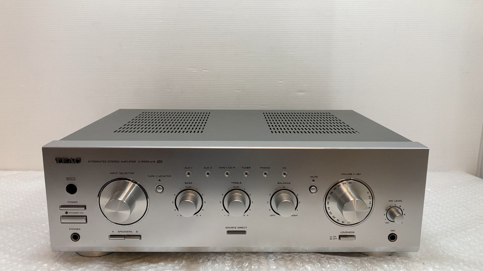 TEAC A-R630MKII インテグレーテド プリメインアンプ 美品完動品 A