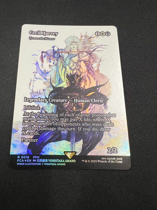 MTG 日本語版 Foil セシル・ハーヴィ（織り手のティムナ） Foil