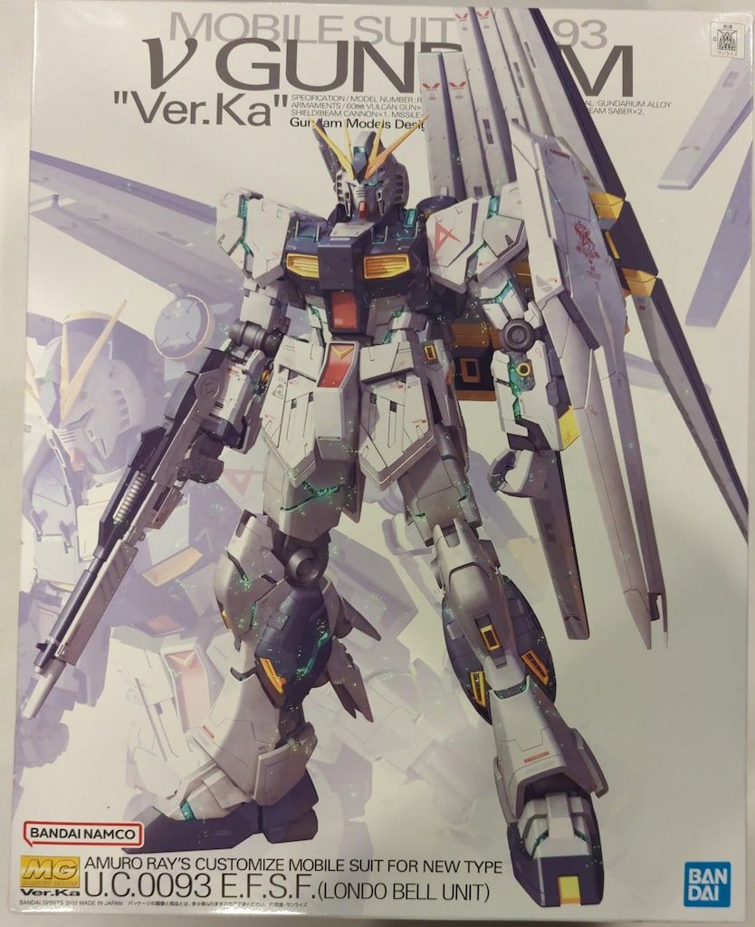 BANDAI SPIRITS MG 1/100 バンダイナムコ版 νガンダム Ver.Ka 購入 MG