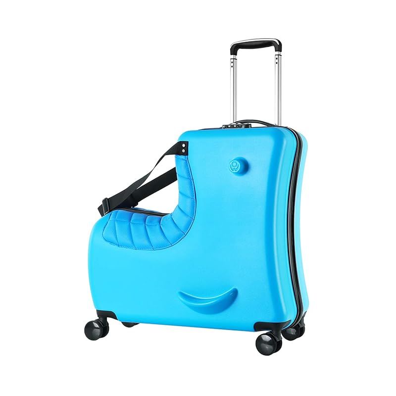 Homraku] 子供用スーツケース乗れる キッズキャリーケース トランク