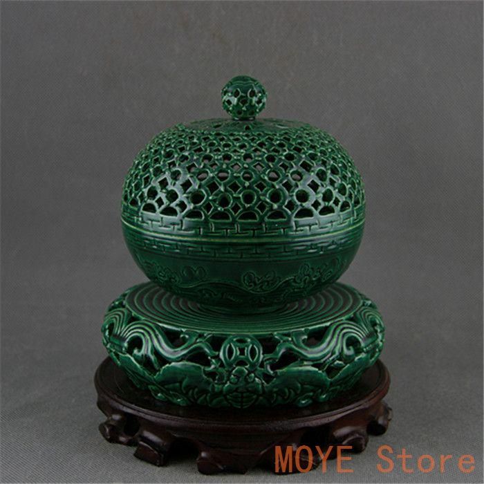 大明嘉靖款五彩龍紋帯蓋冬瓜瓶 景徳鎮 陶磁器 装飾品 現代工芸品 美術