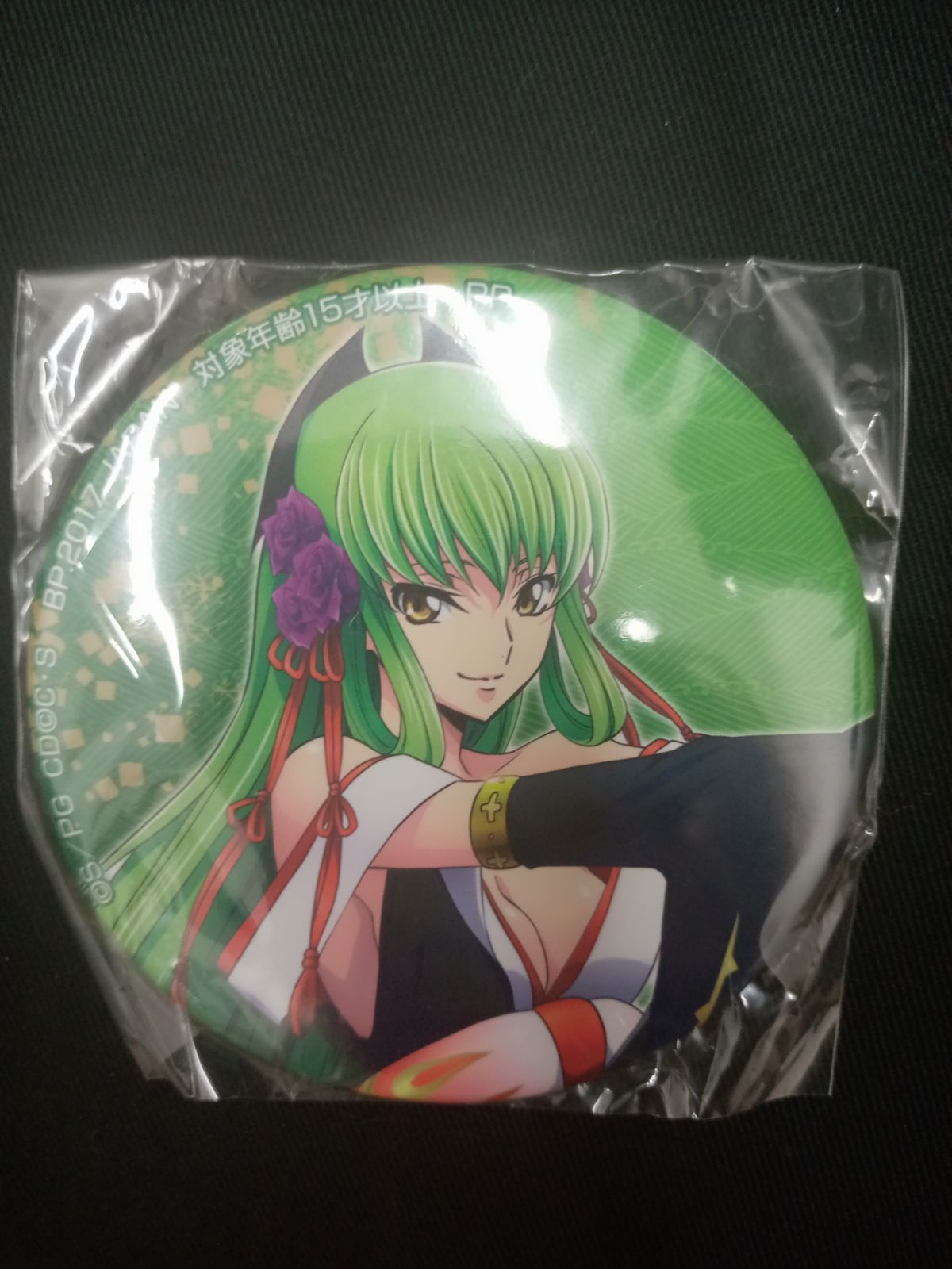 コードギアス 缶バッジ C.C. 反逆のルルーシュ O.D.C.Collection