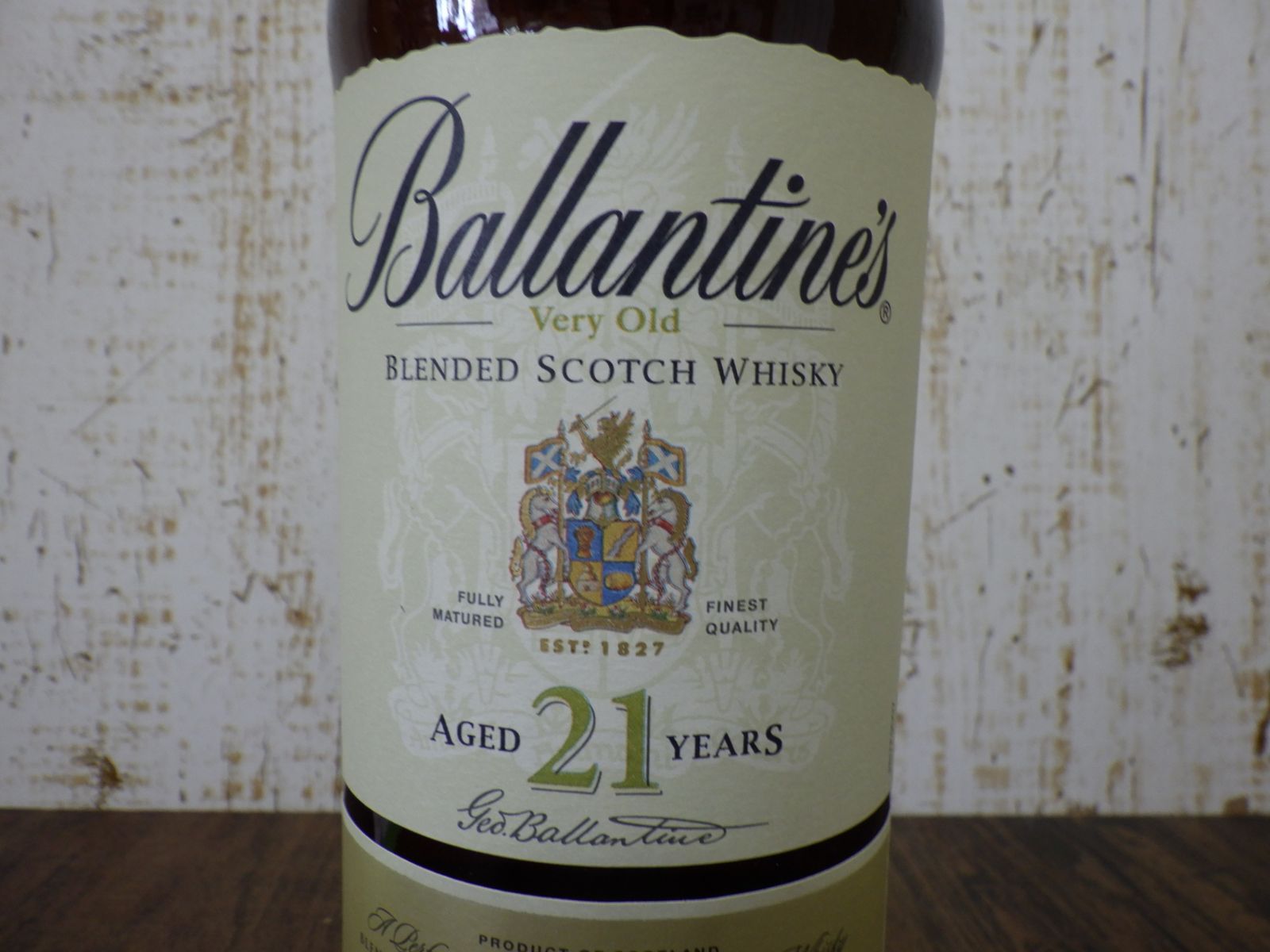 Ballantines バランタイン 21年 ベリーオールド Very Old 小売業者