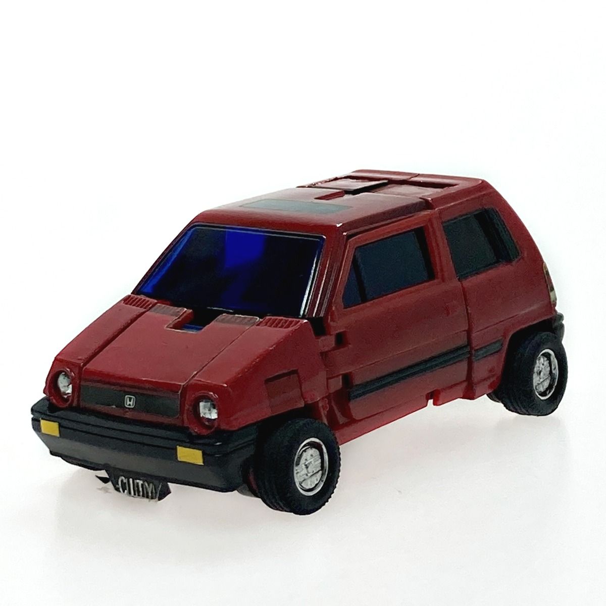 ダイアクロン カーロボット No.9 ホンダ・シティターボ 赤 旧タカラ