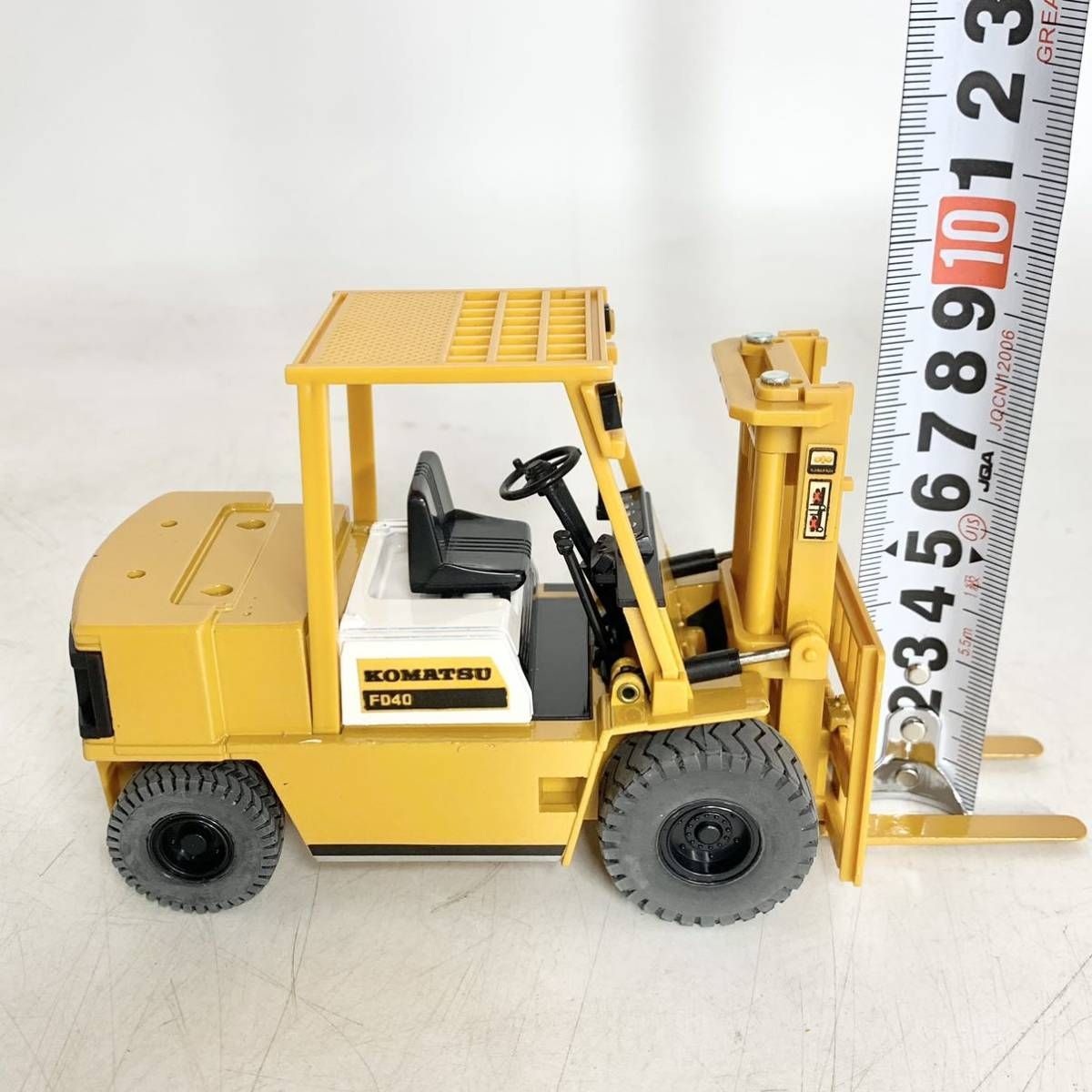 昭和レトロ コマツ フォークリフト FD40 1/25 KOMATSU シンセイ