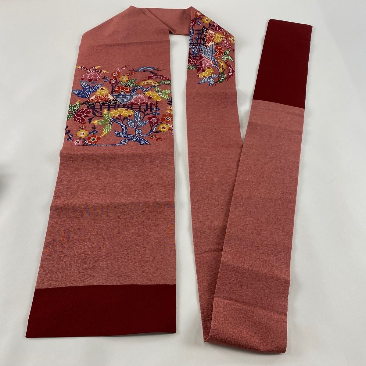 白牡丹図】山本大慈 2675 ボタン 掛け軸 肉筆 白牡丹図】山本大慈 2675