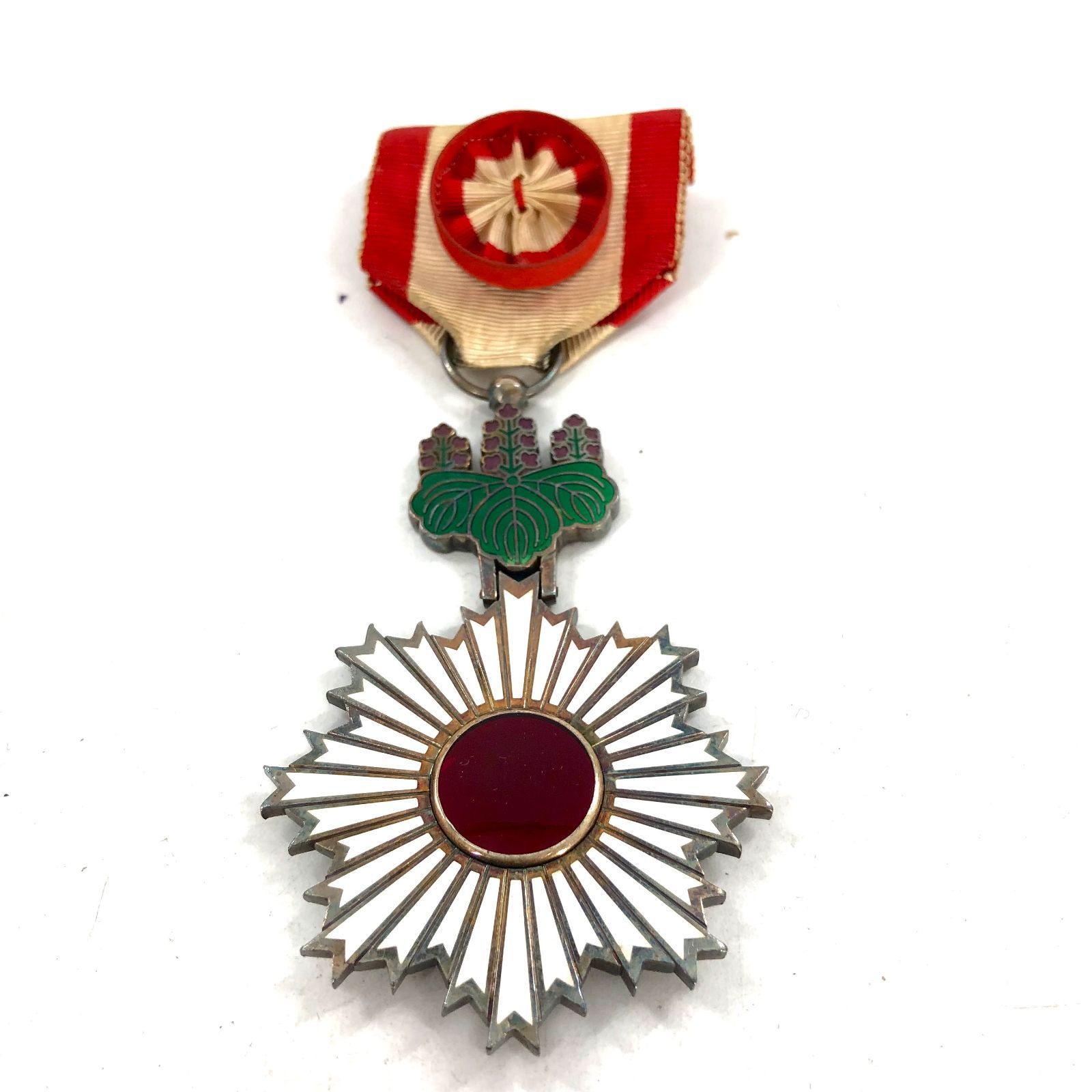 ○日本の勲章/徽章＊勲四等旭日小綬章＋三四会