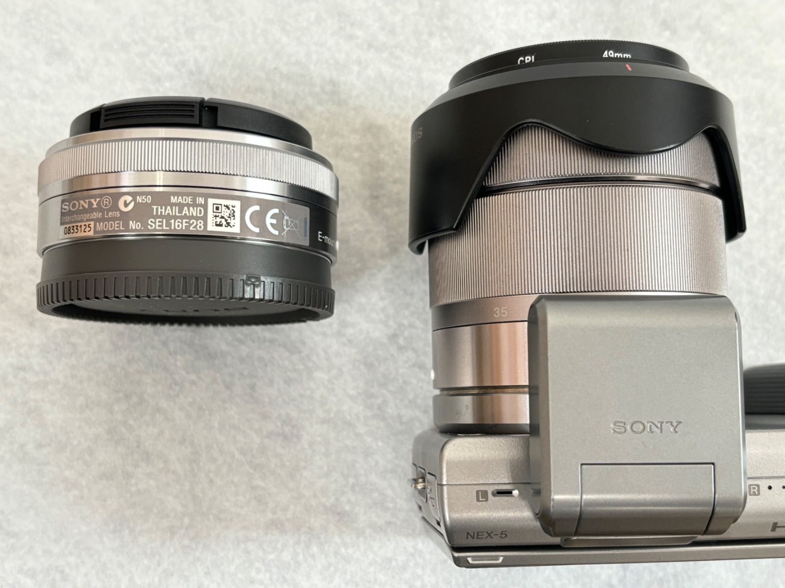 SONY NEX-5 16mm F2.8 レンズ (SEL16F28 ) SONY NEX-5 16mm F2.8