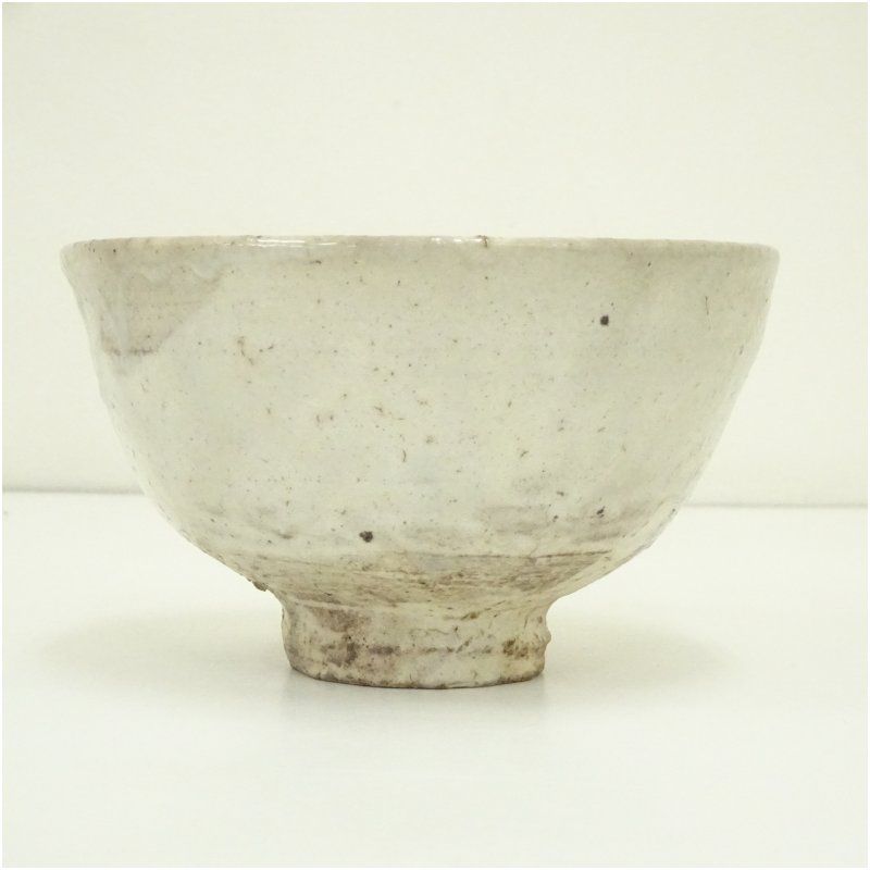 其中窯 河村又次郎造 粉引茶碗（共箱） 茶道 抹茶 割引 おしゃれ 抹茶