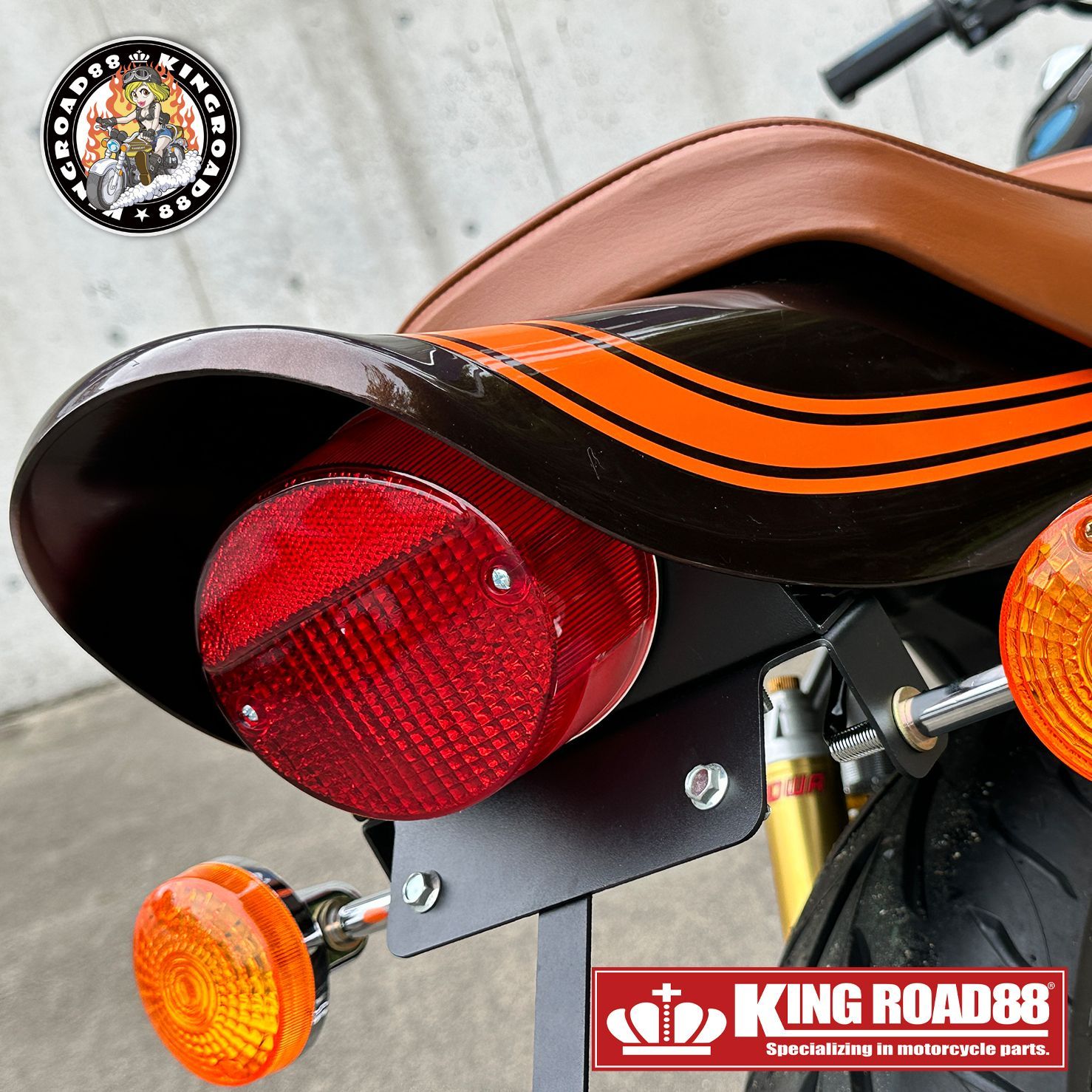 Kawasaki ゼファー 400 タンク サイドカバー テールカウルセット