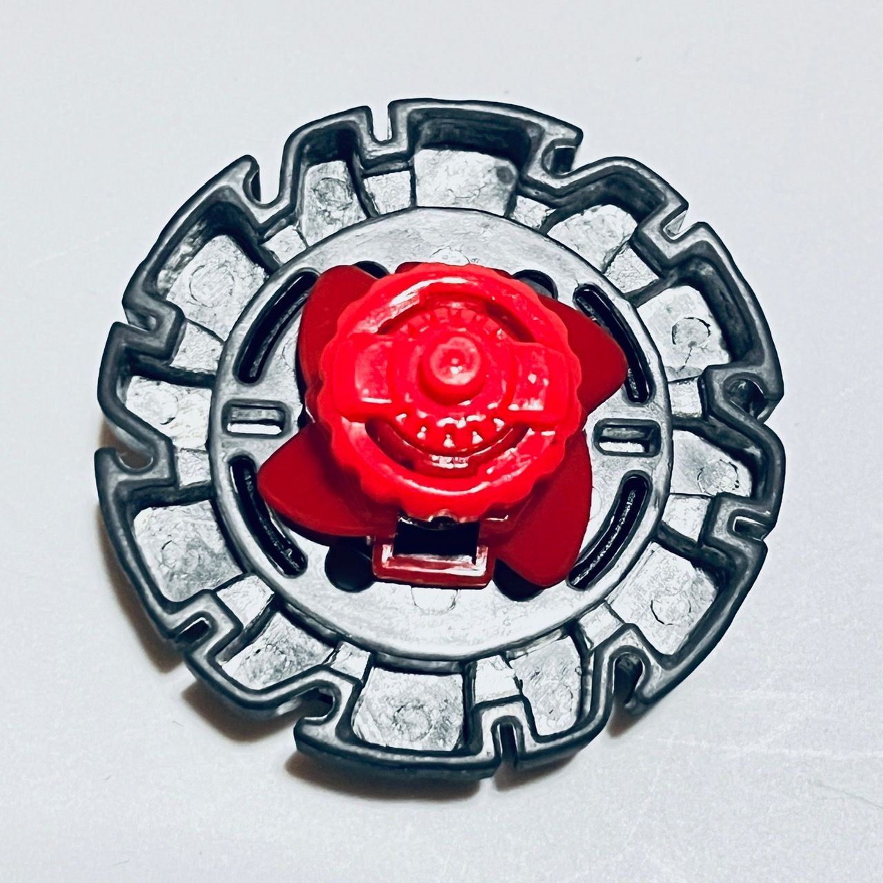 メタルファイトベイブレード ダークヴォルフ 赤 レッド ガンメタver