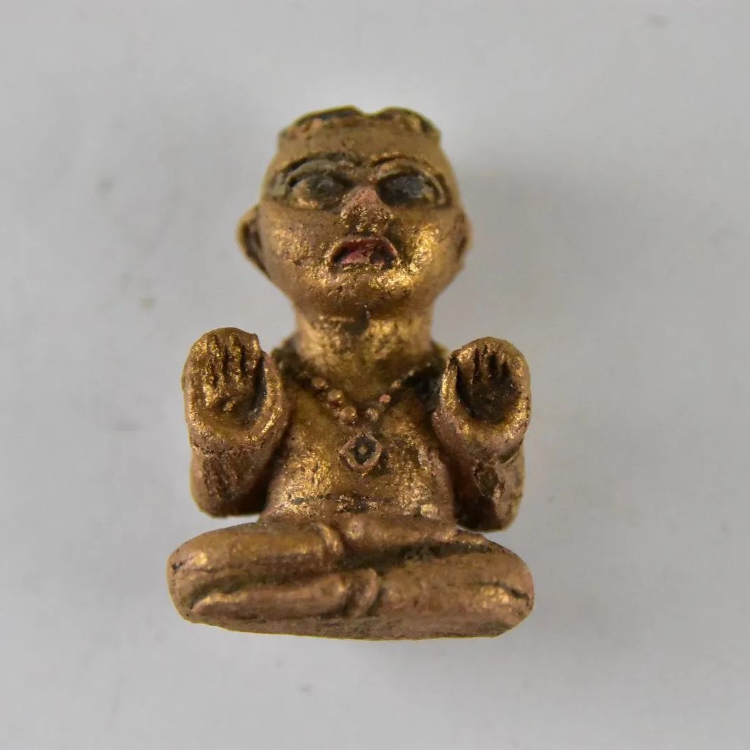 特別価格 古代呪術の富と幸運お守り 招福童子クマーントーン胎児型 A