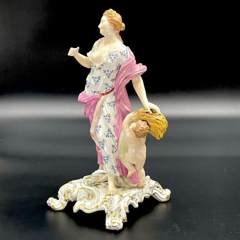 大型希少マイセン(Meissen)フィギュリン「求婚」置物 西洋美术